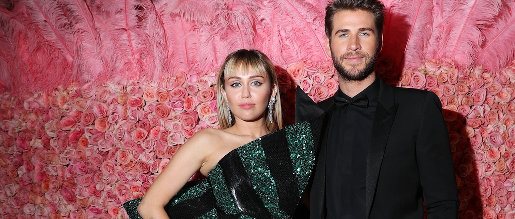 Miley Cyrus Liam Hemsworth 2019 Met Gala