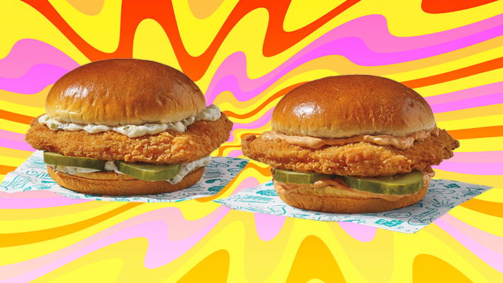 Popeyes store fish sandwich