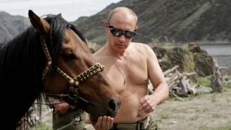 Vladimir Putin Is Lashing Out At ‘Disgusting’ World Leaders, None Of Whom Could Pull Off Those Shirtless Horseback Photos, Alright?