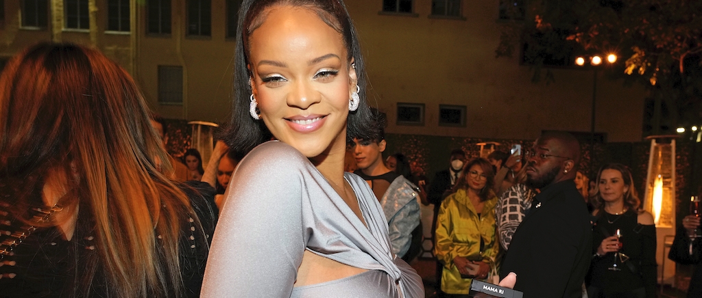 Pregnant Rihanna Fenty Beauty Event