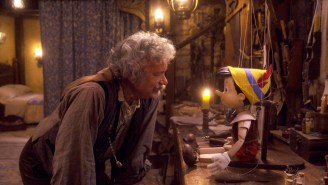 Here’s Your First Look At Tom Hanks And His Big Head Of White Hair In Disney+’s Live-Action ‘Pinocchio’