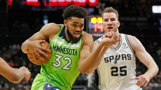 Karl-Anthony Towns Went Off For A Career-High 60 Points Against The Spurs