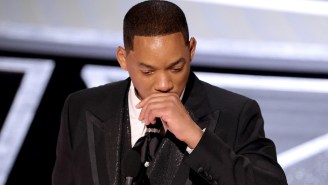 A Weeping Will Smith Said ‘Love Will Make You Do Crazy Things’ In His Oscar Acceptance Speech Just Minutes After Smacking Chris Rock Live On-Air