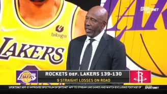 James Worthy ‘Didn’t Think We Could Hit A New Low’ Until The Lakers Got Embarrassed In OT By The Rockets
