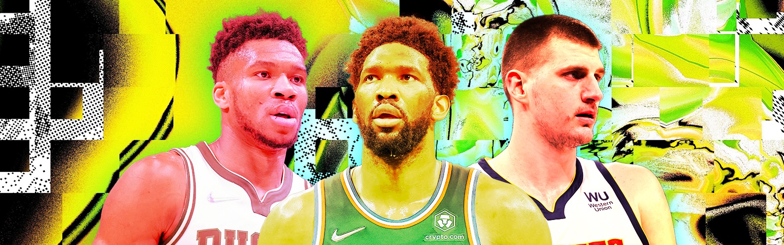 Joel Embiid Giannis Antetokounmpo Nikola Jokic