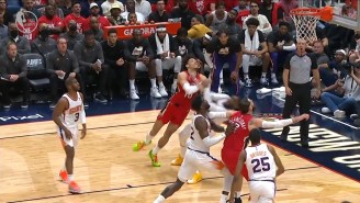 Jaxson Hayes Was Ejected From Game 3 Of Pelicans-Suns For A Flagrant Foul On Jae Crowder