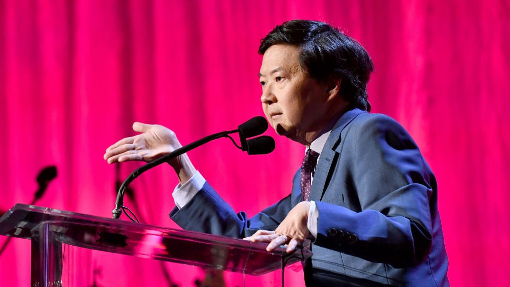 Ken Jeong speaks onstage during WCRF's "An Unforgettable Evening" at Beverly Wilshire, A Four Seasons Hotel on February 27, 2020 in Beverly Hills, California.