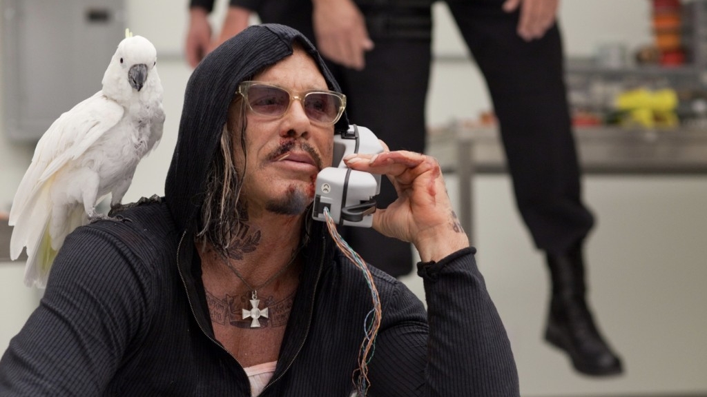 Mickey Rourke in 'Iron Man 2'