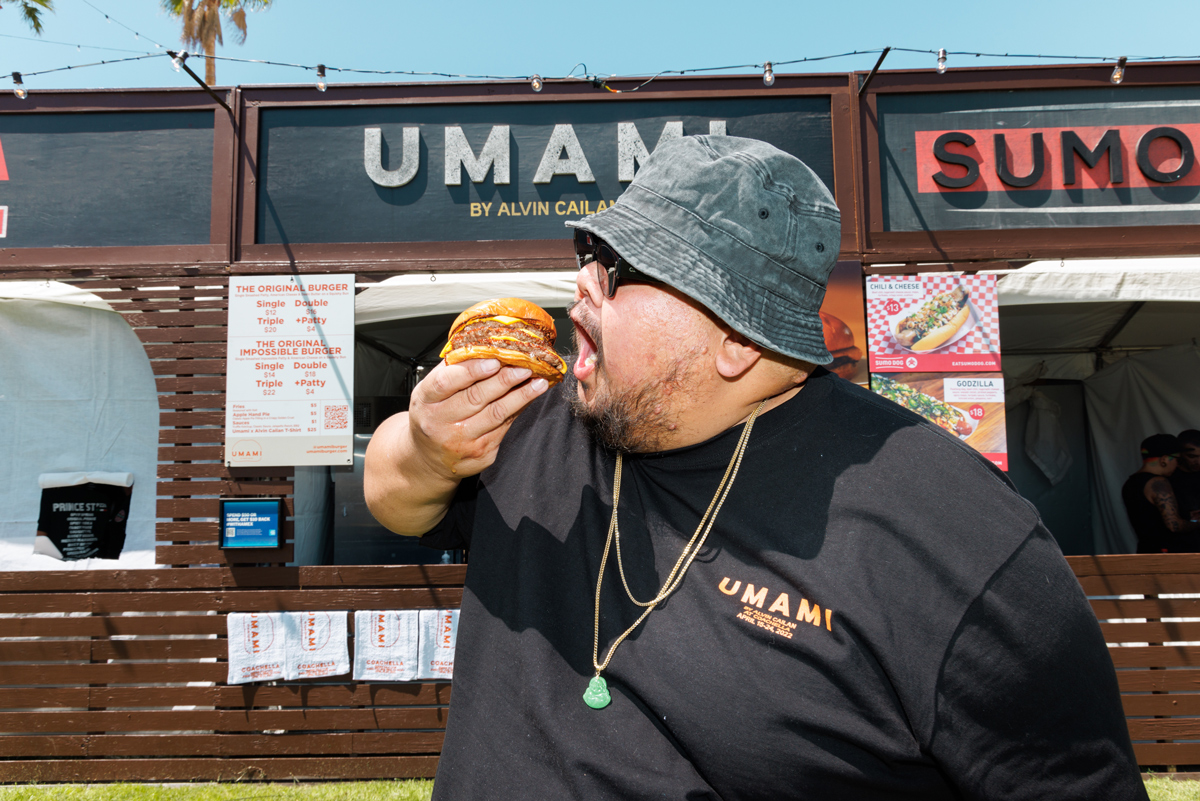 Alvin Cailan Umami Burger Coachella