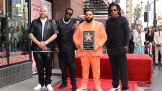 Jay-Z, Diddy, And Fat Joe Helped DJ Khaled Unveil His Star On The Hollywood Walk Of Fame