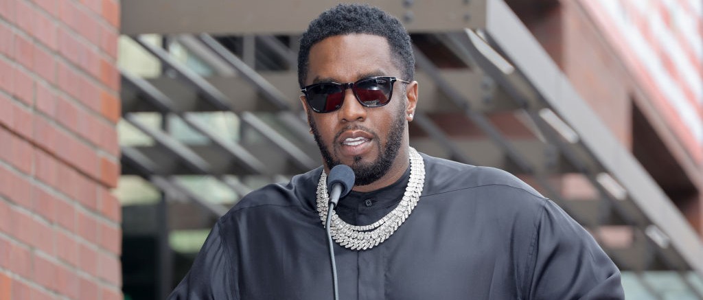 Diddy at DJ Khaled's Walk of Fame Ceremony 2022