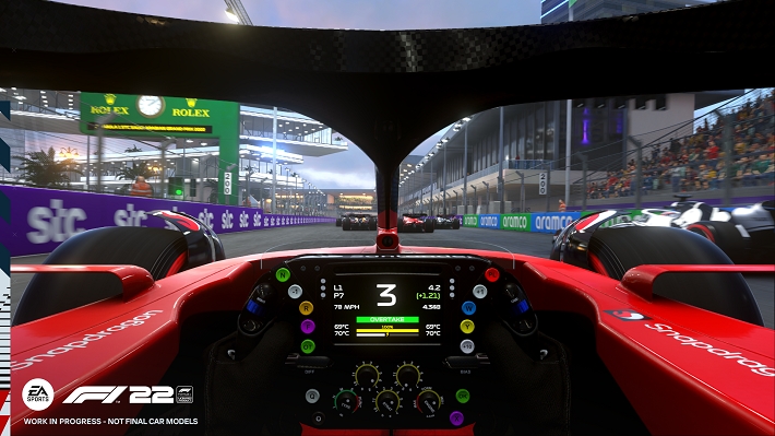 EA Sports F1 22 Cockpit