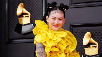 Japanese Breakfast Was In The Bathroom With Doja Cat For Her Famous 2022 Grammys Pee