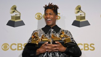 Jon Batiste Breaks Down His Confused Reaction To Winning The 2022 Grammy For Album Of The Year