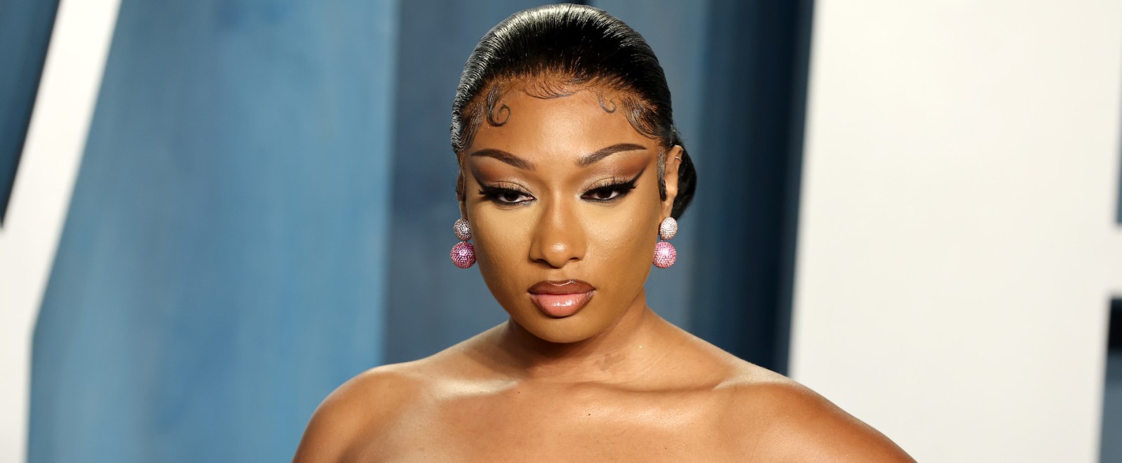 Megan Thee Stallion 2022 Vanity Fair Oscar Party