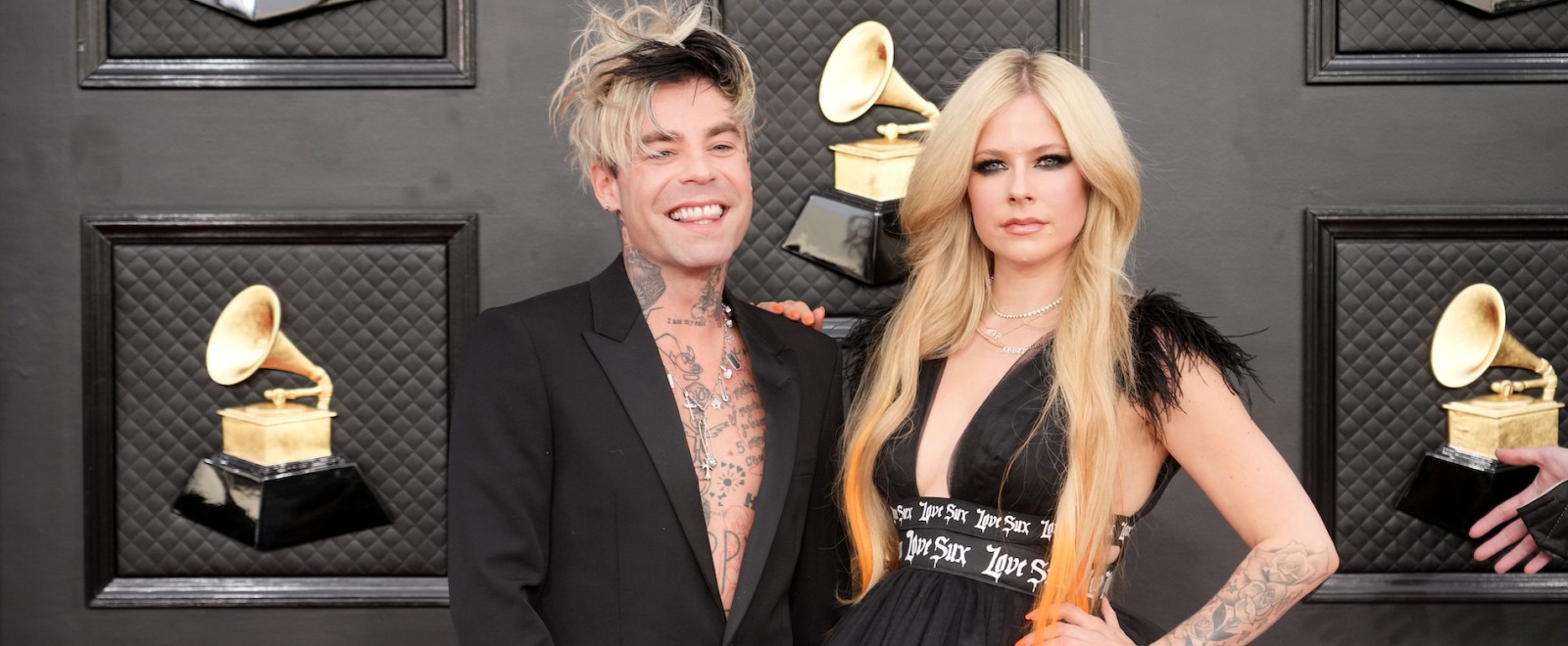 Mod Sun Avril Lavigne 64th Annual Grammy Awards 2022