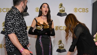 Olivia Rodrigo Already Broke One Of The Three Grammy Trophies She Won At The 2022 Awards
