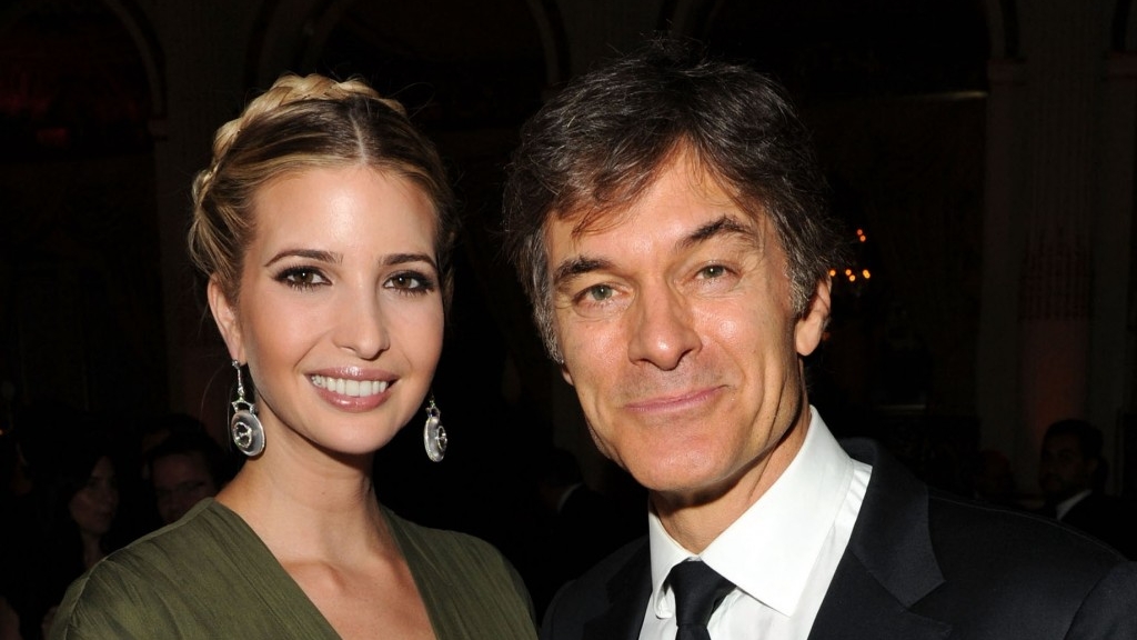 Ivanka Trump and Dr Oz attend the Turkish Society Annual Dinner Gala at The Plaza Hotel on October 18, 2012 in New York City.