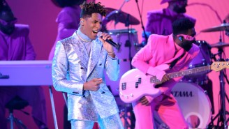 Jon Batiste Was Full Of Life During His Vibrant Performance Of ‘Freedom’ At The 2022 Grammy Awards