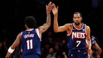 Report: Kevin Durant Is Keeping His Options Open While Kyrie Irving Has A List Of Teams For A Potential Sign-And-Trade