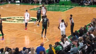 Kyrie Irving Flipped Off The Boston Crowd After Hitting A Third Quarter Jumper