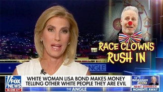 Laura Ingraham Baited Jon Stewart As A ‘Blissfully Self-Unaware…Race Clown’ And Hoo Boy Does He Have A Response