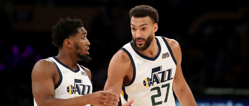 donovan mitchell rudy gobert