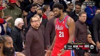 Joel Embiid Spent The End Of Game 2 Telling Nick Nurse To ‘Respectfully, Stop B*tching About Calls’