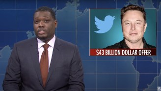 ‘SNL’ Weekend Update Took On Elon Musk, The Brooklyn Subway Shooter, And Paid Tribute To Gilbert Gottfried