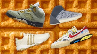 SNX DLX: The Week’s Best Sneaker Drops, Including Waffle House Adidas & Off-White’s Newest Nike Blazers