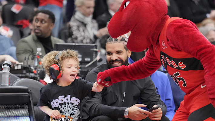 Drake And Adonis Adorably Talk Basketball Skills