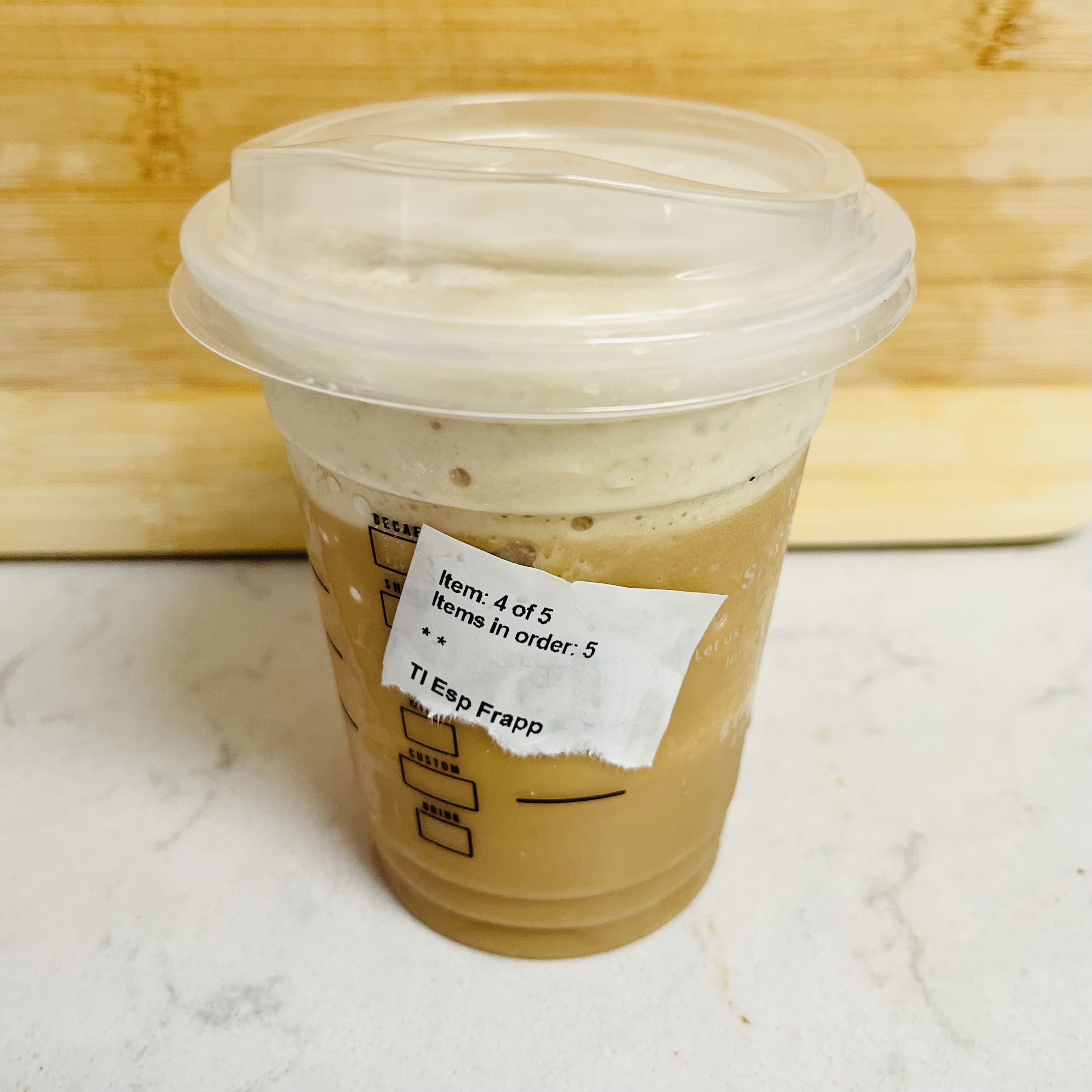 Starbucks Frap Ranking