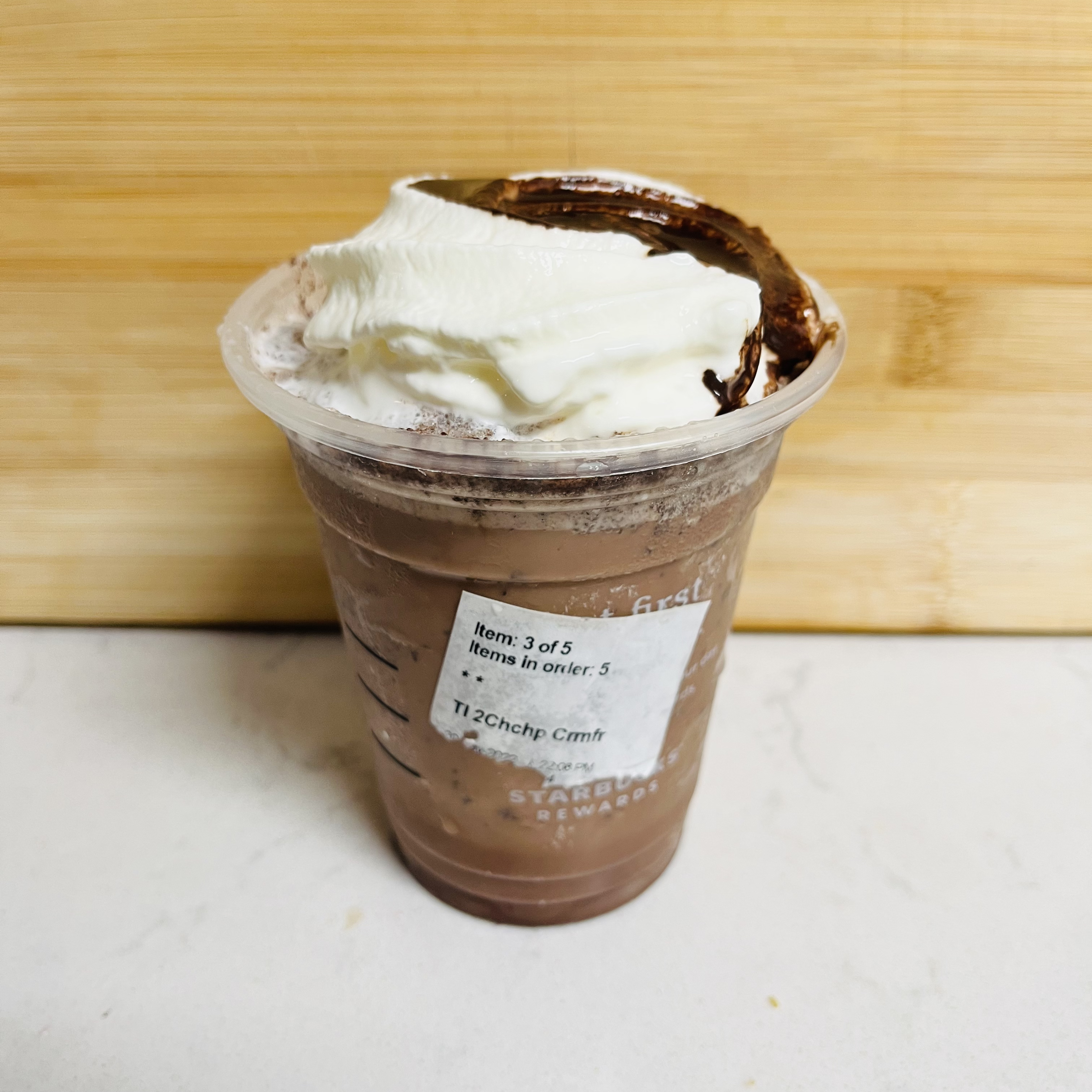 Starbucks Frap Ranking