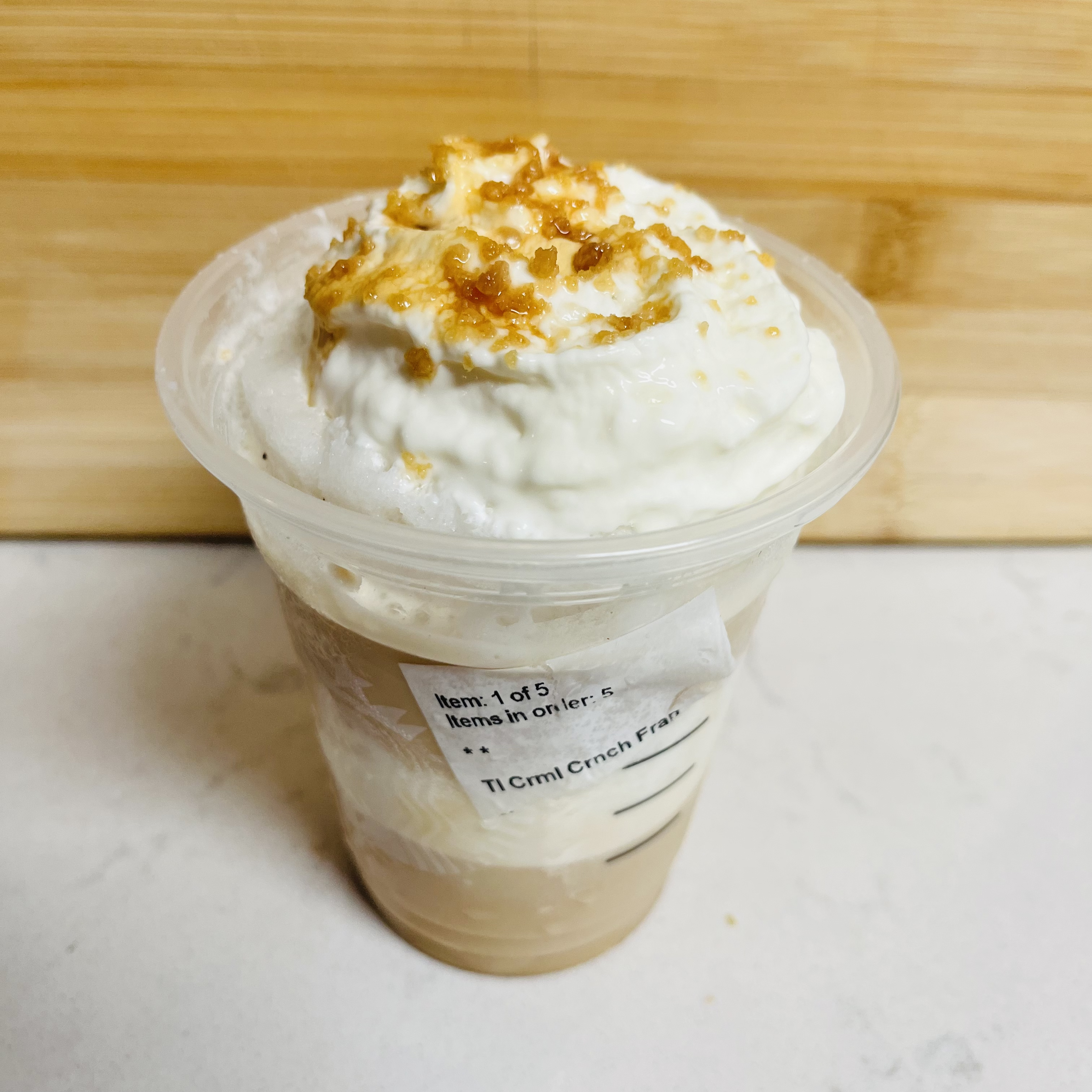 Starbucks Frap Ranking