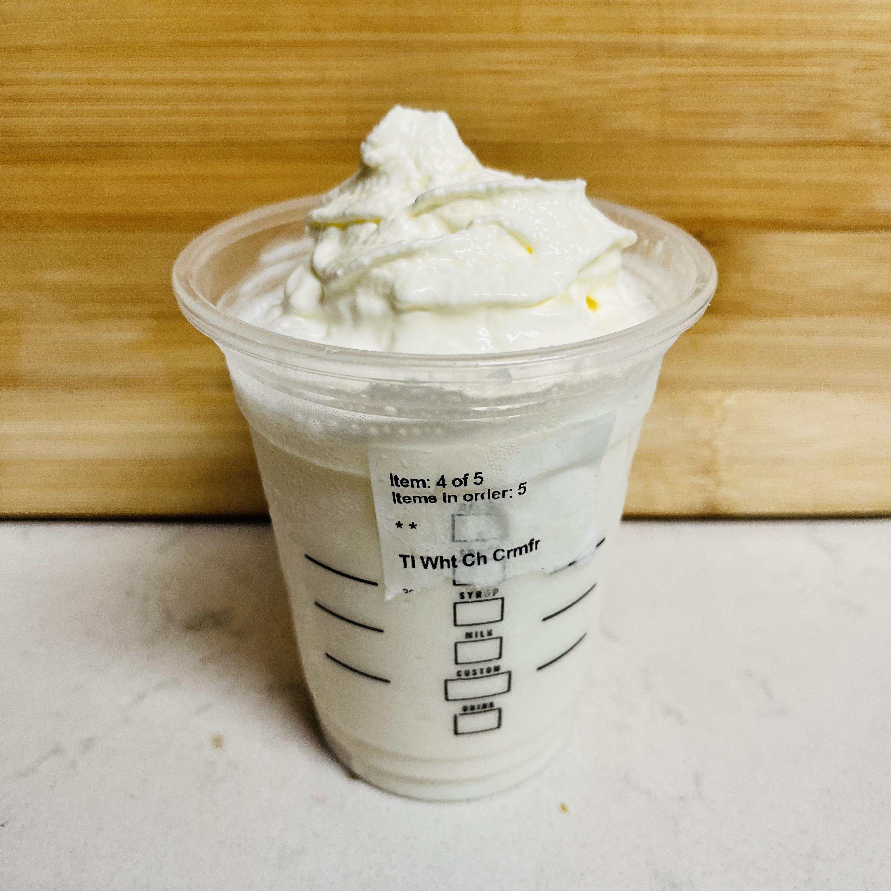 Starbucks Frap Ranking
