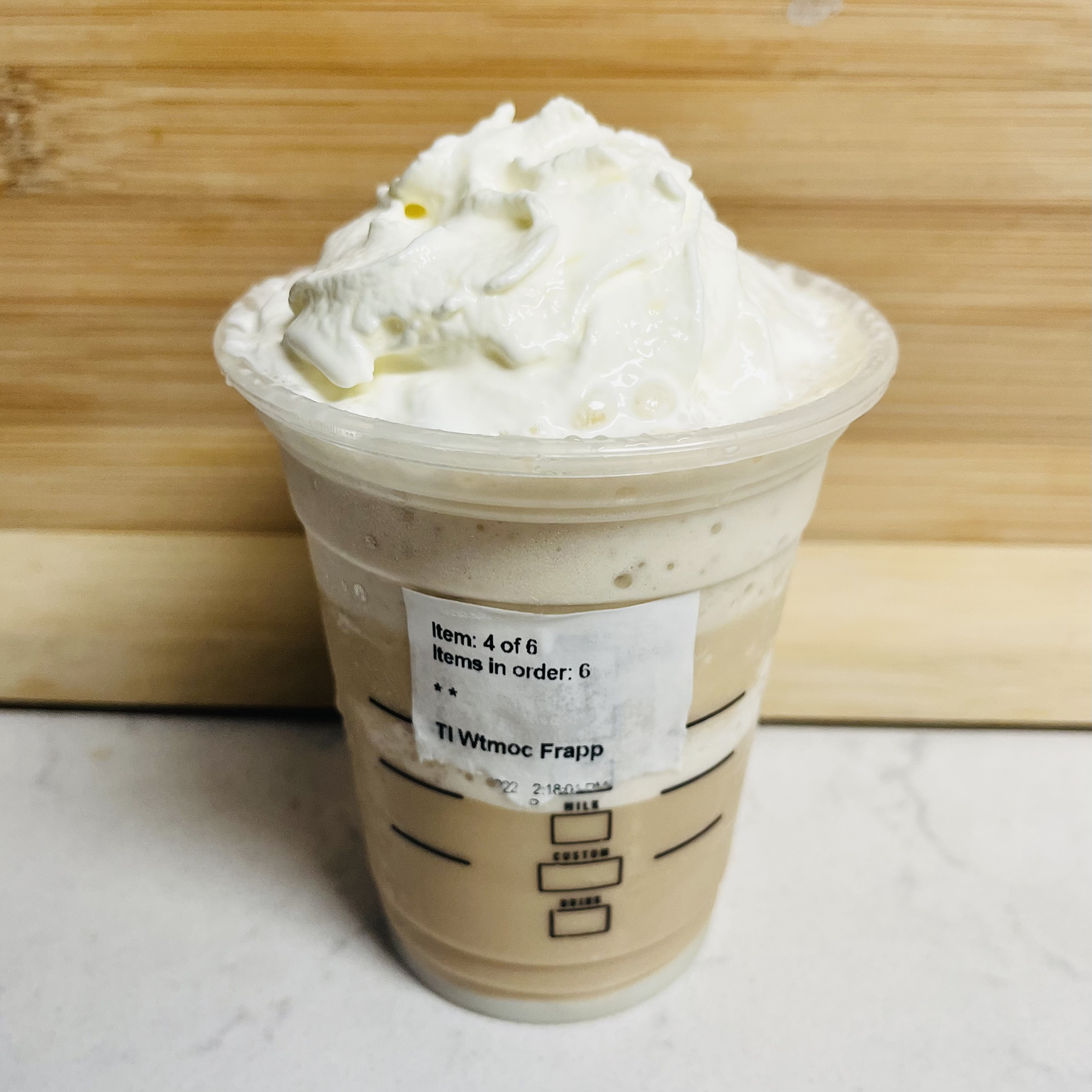 Starbucks Frap Ranking