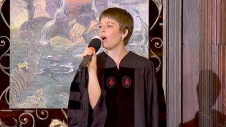 Maggie Rogers Covers ‘Over The Rainbow’ In A Church For Her Harvard Pre-Graduation Ceremony