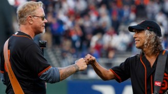 ‘Metallica Night’ At The Giants Game On Tuesday Was Wild For A Number Of Reasons