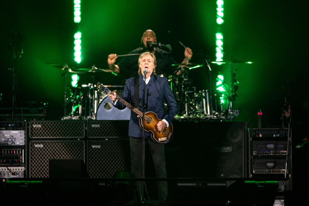 Paul Mccartney His Wife Linda Mccartney Editorial Stock Photo - Stock Image