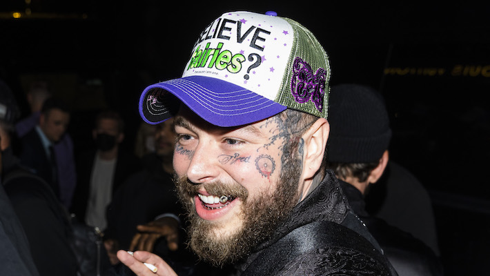 post malone trucker hat