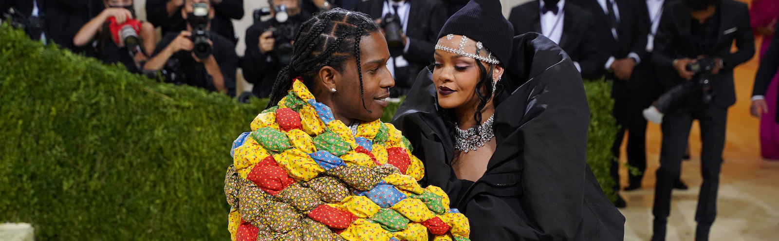 ASAP Rocky Rihanna 2021 MET Gala