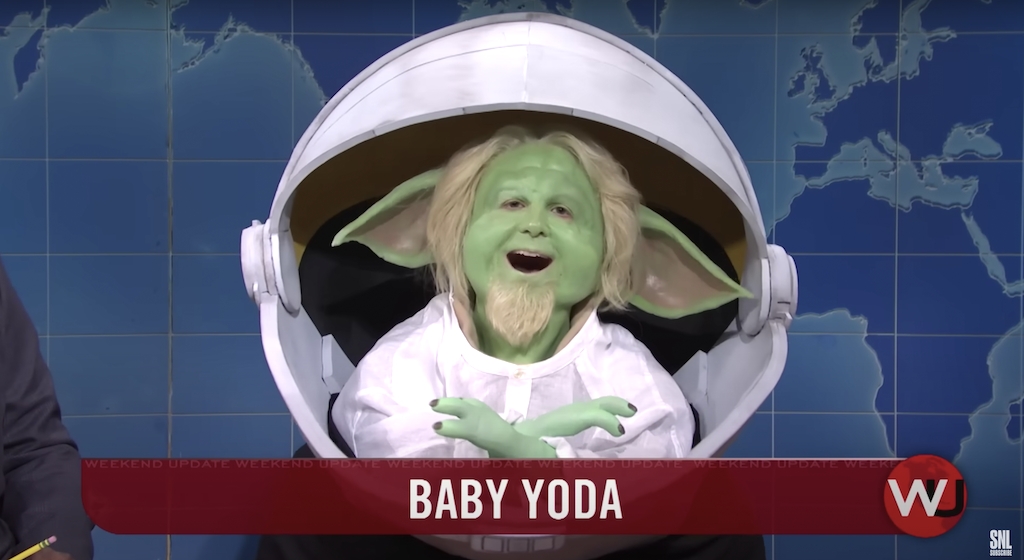 SNL: Baby Yoda returns to diss Baby Groot during special Halloween