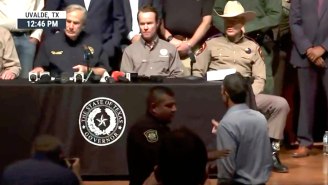 Beto O’Rourke Is Drawing Praise After Confronting Gun-Loving Gov. Greg Abbott During A Press Conference About The Texas School Shooting