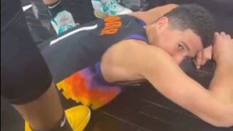 Devin Booker Smiled As He Rolled On The Ground After A Foul And Called It ‘The Luka Special’
