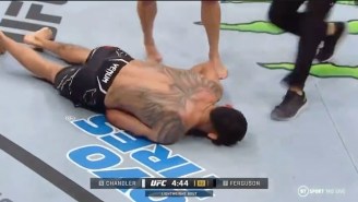 Michael Chandler Put Tony Ferguson To Sleep With A Crazy Front Kick At UFC 274