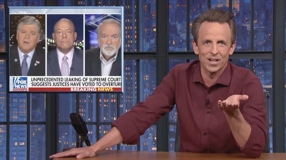 Seth Meyers Ripped Those Calling Scotus Leak An Insurrection