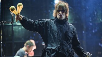 Liam Gallagher Played Two Oasis Songs With Dave Grohl On Drums At The Taylor Hawkins Tribute Concert