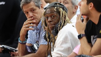 Lil Wayne And Mark Cuban Appeared To Squash Their Beef Courtside At The Mavericks’ Game 2 Playoff Game