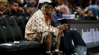 Lil Wayne’s ‘Luka A Ho’ Tweet Got Dunked On Repeatedly As Doncic Buried The Suns In Game 7 With Him Courtside