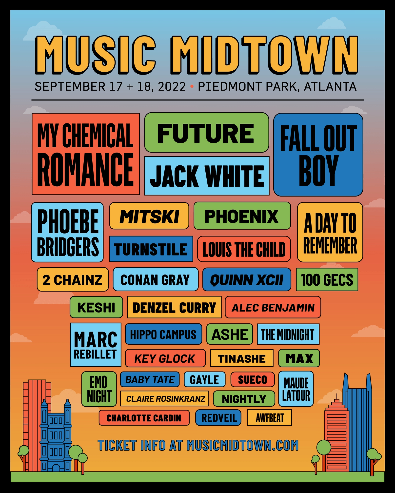 Music Midtown lineup